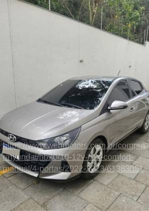 HYUNDAI HB20 1.0 12V FLEX COMFORT MANUAL HYUNDAI HB20 1.0 12V FLEX COMFORT MANUAL